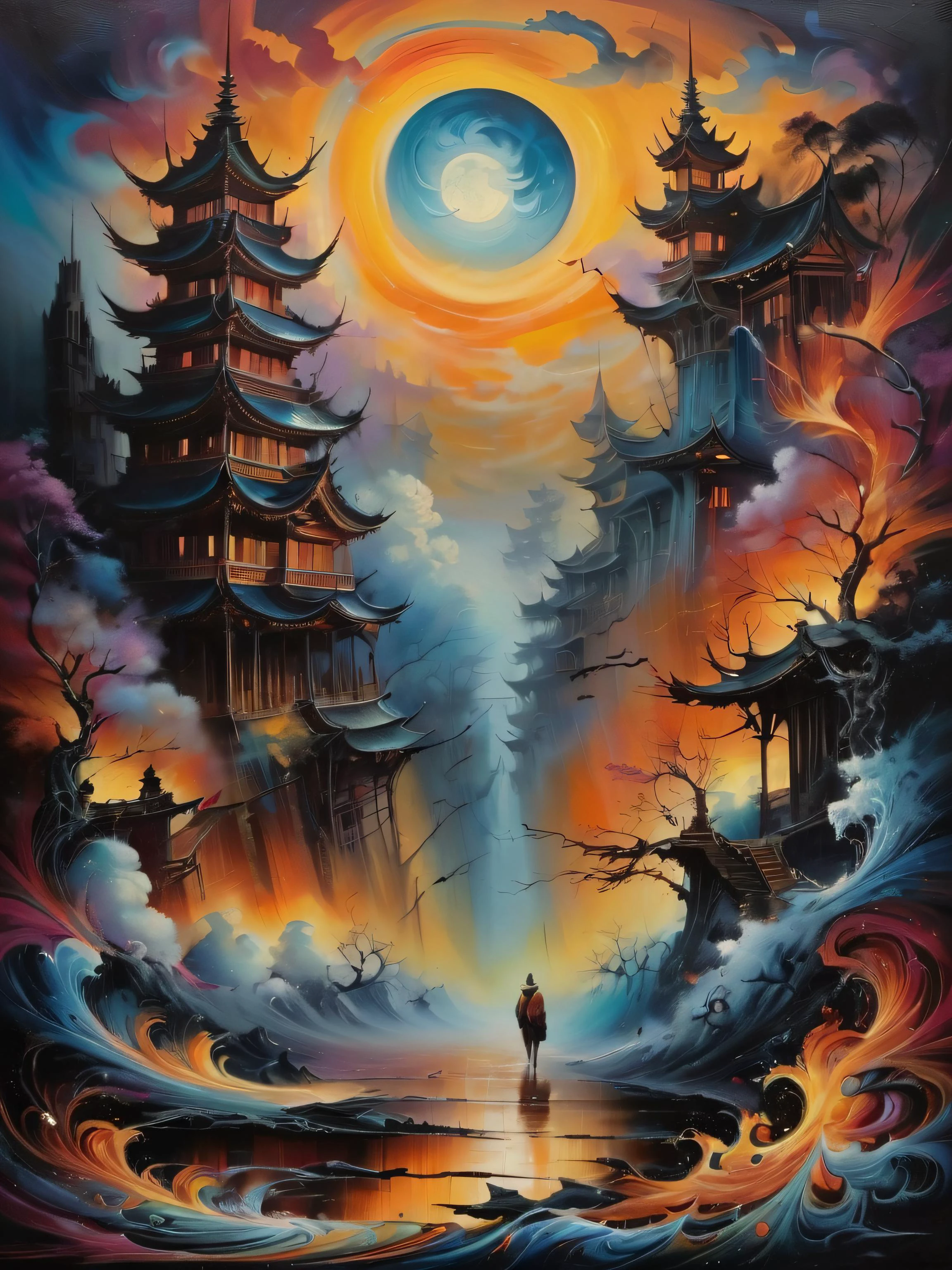 canvas made of paint brush strokes, incredibly detailed, sharpen, details, intricate, artistic,
breathtaking details, contrasting color, ghostly nightmares of the imagination,
<lora:ColorART:0.8>