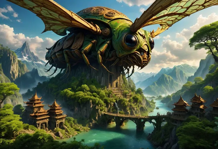 Across the windswept plains, where toxic mists unfurl,
Lies a world of wonder, where nature's forces swirl.
Giant insects roam, with wings of vibrant hue,
In the Valley of the Wind, where dreams come true.
Forests of towering trees, their roots entwined,
Sheltering creatures of all shapes, undefined.
Beneath a sky of swirling clouds and golden light,
Nature's beauty shines, a mesmerizing sight.
Mountains rise in jagged peaks, their secrets deep,
Guarding ancient relics, in their silent keep.
Rivers of crystal water, flowing swift and clear,
Carving paths through landscapes, both far and near.
In this land of wonder, where danger and beauty meet,
Nausicaa soars, with courage that cannot be beat.
Amidst the ruins of a world lost in time,
Hope still thrives, in this realm sublime.
((mysterious, psychologically disturbing, surrealist, intricately detailed, extremely detailed background, perfect accuracy, eyecatching, Getty Images award winning photograph, gritty))
BREAK
,((uhd, 8k photograph taken with Sony A7R III, 1/30sec at f/5.6, ISO 20,000, 12-24mm f/4 at 12mm, expansive low angle photo, experimental lighting, perfect composition, long shutter speed to capture motion blur ))
ng_deepnegative_v1_75t, epiCRealism, Ellis-RealismBoost