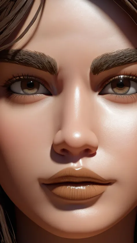 detailed face