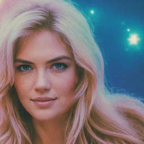 k4t3upt0nv1 (vibrant colors:0.8) , (blonde hair flowing in the wind:0.8) (upper body shot)
(surrounded by very many glow-in-the-dark stars:1.2)
<lora:80's_style:1.5> (80's_jiaopian, film grain)
(zoomed out, wide-angle lens, 35mm focal length:1.2), portrait of Giant sexy woman, concept design by Alphonse Mucha and Degas,
<lora:LowRA:-0.2> <lora:add_detail:0>