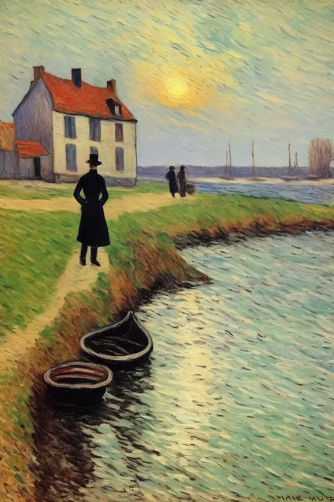 <lora:Maxime Maufra Style:1>Maxime Maufra Style -