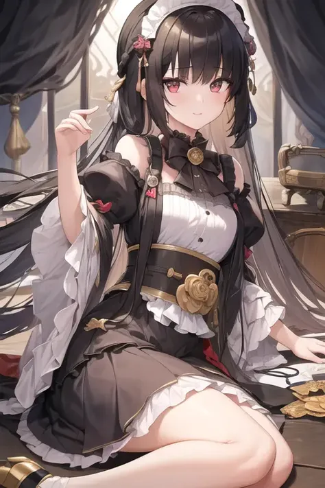 <lora:chaofengV10:0.6>,(masterpiece, best quality, hi-res:1.2), 1girl, solo