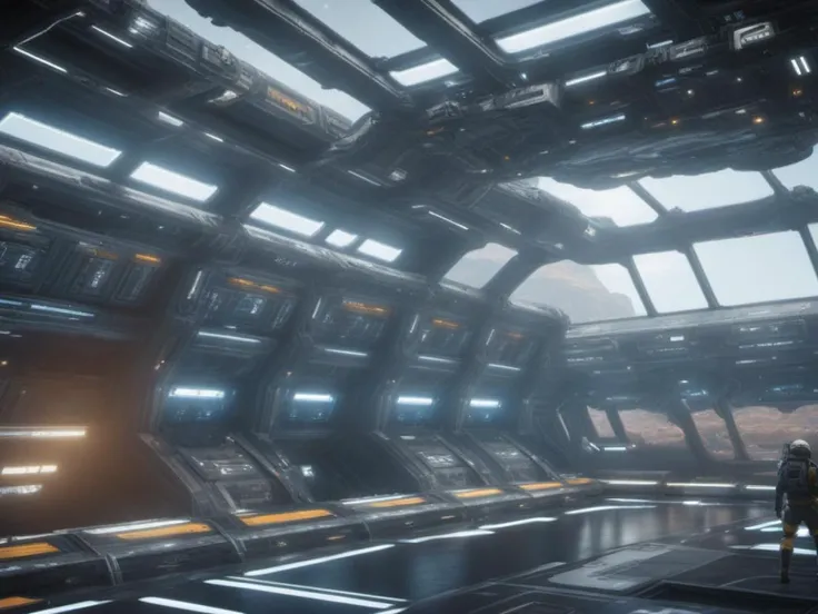 huge aliens space station, yellfish ,
unreal engine 5 render, a detailed matte photo, photorealism,
crystal clear,(high contrast),
(Gorgeous Photo:1.3) of (Ultra detailed:1.3), 8k, masterpiece, ((ultra detailed:1.1)), 16k textures, cinematic look, intricate,epic, UHD, DSLR,
<lora:sdxl_lora_pawelT100:1> <lora:weird future fashion_v5_XL:1> <lora:sdxl_lora_ships:1>
