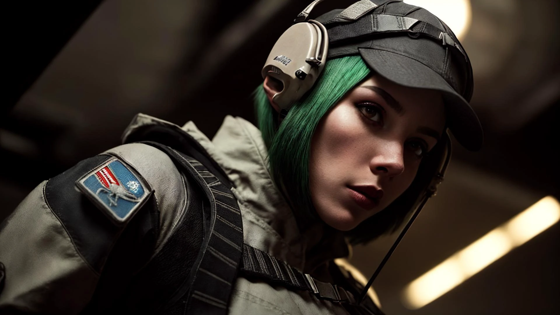 an awarded profesional photography of 1 girl ela from r6 <lora:ela_(rainbow_six_siege):1> Wearing a self-repairing material spacesuit: futuristic nano-material gear, self-repairing, puncture sealing, hazard resilient. in aerodynamic, A tidally locked planet, with one side always facing its sun and the other perpetually shrouded in darkness., Ice Planet, Futuristic skyscraper, chimera, basilisk facial expresion :d make pose standing with arms crossed in front of body
by Nick Brandt Bounce Lighting,(epic scene:1.3),ultradetialed character with perfect face,detailed skin,(ultrasharp:1.3),(masterpiece:1.1),best quality AS-YoungV2,(photorealistic:1.2),ultrarealistic,realistic ultradetailed character,4k perfect quality,low-angle shot<lyco:GoodHands-beta2:1>Magnificent,Imperceptible detail,Intricately designed, (perfect quality face:1.5) hyper-detailed complex, very intricate details, insanely detailed