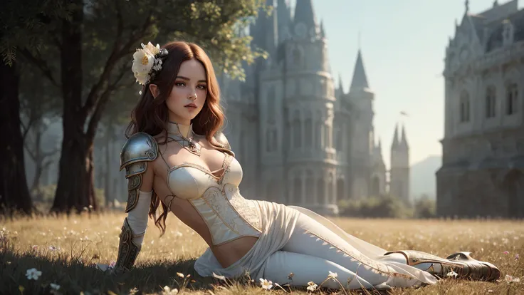 { an awarded profesional photo of 1 girl, flat chest (small breasts:1.3) (perfect alabaster white pale skin:1.4)(long redhead ginger storm of curls, looks, ecstatic:1.1), (young girl:1.1), in walking pose, slow motion, (vampire queen:1.2) female wearing full body skull and bones armor (metalic bones armor:1.2) (intricate details arm plates:1.3),, (white silk cloak), (fabric with intricate pattern:1.2), (insanely detailed, bloom:1.5), (highest quality, Alessandro Casagrande,, Greg Rutkowski, Sally Mann, concept art, 4k), (analog:1.2), (high sharpness), (detailed pupils:1.1), (photorealistic:1.3), (realistic:1.3), detailed face and eyes, Masterpiece, best quality, (highly detailed photo:1.1), 8k, photorealistic By jeremy mann, by sandra chevrier, by maciej kuciara, sharp, (perfect, body:1.1) {perfect face:1.3), realistic, real shadow, 3d,  (by Michelangelo), (profesional lights:1.3) (profesional photography:1.3), full body shoot, concept art of medieval rpg character <lora:royta v1.1:1> <lora:IvoryGoldAIv2:0.4>{__Atr/specjal location__ | epic batleground| fantasy forest| elf willage| modern city| gothic castle| art deco manor| dark forest| mountian passage} <lyco:GoodHands-beta2:1.0> |an awarded photo of a 1girl black skin  Adut Akech 4d0t4k3ch afro black long hair, flower in the hair (small reasts:1.3), natural skin, in perfect willage landscape, lying on stomach, beaded flowers, wheat on plains, wooden hauses, cows, and small river, detailed skin, detailed face, ultradetailed, ultrasahrp, masterpiece, perfect quality, fullbody, natural lights, natural shadows, realistic shadows, ambient oclusion, boekh, realsitic, ultrarealsitic, photorealsitic, landscape with hight detailed character <lora:add_detail:1> <lora:hipoly_3dcg_v7-epoch:0.5 360> photorealsitic <lora:ASSv12:1> studio lighting trousers}