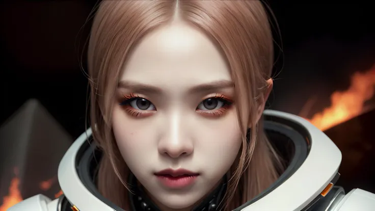 an awarded profesional photography of 1 girl <lora:Rose Blackpink:1> Wearing an energy absorption shielding spacesuit: specialized attire, energy-absorbing shield, radiation dissipation, hostile environment protection. in Volcanic Expanse, Planet with active volcanoes, lava, and smoking vents. facial expresion depressed make pose standing with one arm covering groin and the over crossed over the chest
Georges Mlis Top Lighting,(epic scene:1.3),ultradetialed character with perfect face,detailed skin,(ultrasharp:1.3),(masterpiece:1.1),best quality AS-YoungV2,(photorealistic:1.2),ultrarealistic,realistic ultradetailed character,4k perfect quality,Medium long shot<lyco:GoodHands-beta2:1>Magnificent,Imperceptible detail,Intricately designed, (perfect quality face:1.5) hyper-detailed complex, very intricate details, insanely detailed