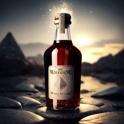 product photo of [whiskey | wine | coffee] in a [bottle | cup] on a wet stone, [dices | pyramids | marbles],
ambient lighting, epic scene, luminous effects, sparkling, sparkling bubbles, official art, superb quality, highly detailed, geometric patterns, energy, light from below, magic, wizard, (masterpiece), (original art), extremely detailed<lora:add_detail:1.0>