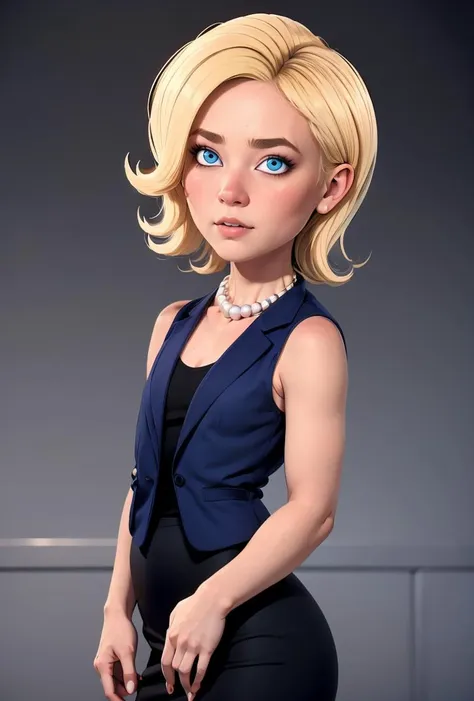 (masterpiece, best quality), 1girl,   <lora:Hil****_Clinton_Leaf3:0.8> solo, 1girl, Hil**** Clinton, blonde hair, blue eyes, makeup, pearl necklace, blue vest, black dress, pencil skirt,, solo, 1girl, Hil**** Clinton, blonde hair, blue eyes, makeup,  blue vest, black dress,