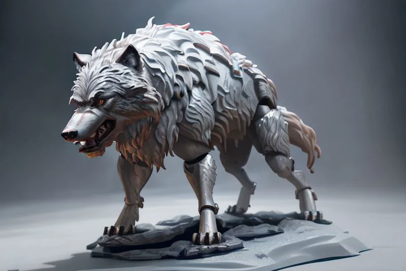 dire wolf, ((plastic collectable action figure))
full body, high key lighting, silver backdrop
solo focus, high quality skin texture, detailed clothing, aesthetic composition, 8k