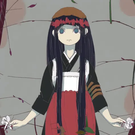 <lora:naniyattemoumakuikanai:1>, 

asmiyoukai,

full body, 

<lora:avas_jun_07-03--tsukumizu_yuu_005-095--ham_rifl_09-01:1>, 1girl, apron, bangs, black dress, brown hair, closed mouth, collared dress, dress, fingernails, flower, frilled apron, frills, grey eyes, highres, holding, holding flower, leaf, lips, long hair, long sleeves, maid, maid apron, maid headdress, orange flower, orange rose, rose, simple background, sleeve cuffs, solo, tan background, twitter username, upper body, white apron, white headdress, yuum1709