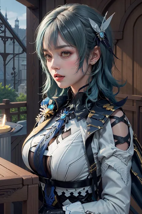 <lora:genshinfull1:1>,<lora:StardustModel:1>, euladef, eula (genshin impact), eula\(genshin impact\), blue tie, head band, hair band, hairband, black hairband,
1girl,solo, short hair,realistic, light blue hair,lips,profile,portrait,closed mouth,nose,from side, best quality, masterpiece, illustration, an extremely delicate and beautiful, extremely detailed ,CG,unity,8k wallpaper, Amazing, finely detail, masterpiece, best quality,official art,extremely detailed CG unity 8k wallpaper,absurdres, incredibly absurdres, huge filesize , ultra-detailed, highres, extremely detailed,beautiful detailed girl, extremely detailed eyes and face, beautiful detailed eyes,light on face, upper body,
outdoors, outside, day, medieval, germany, church