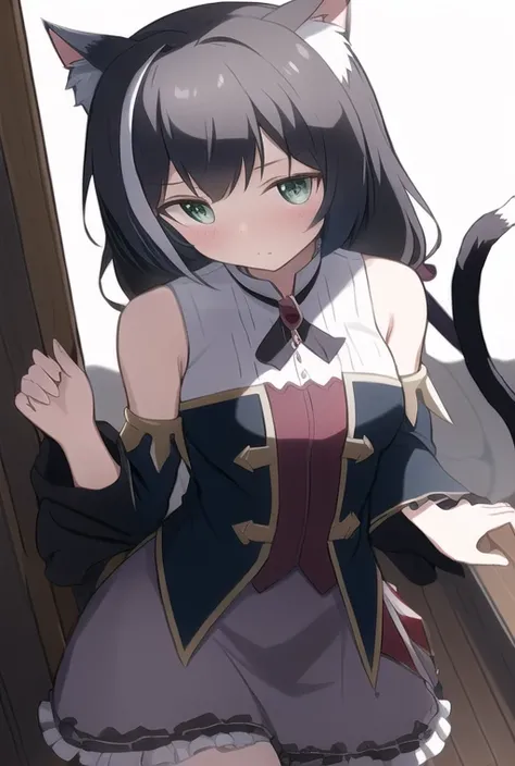 best quality, highres,  <lora:Karyl:1>, cat ears