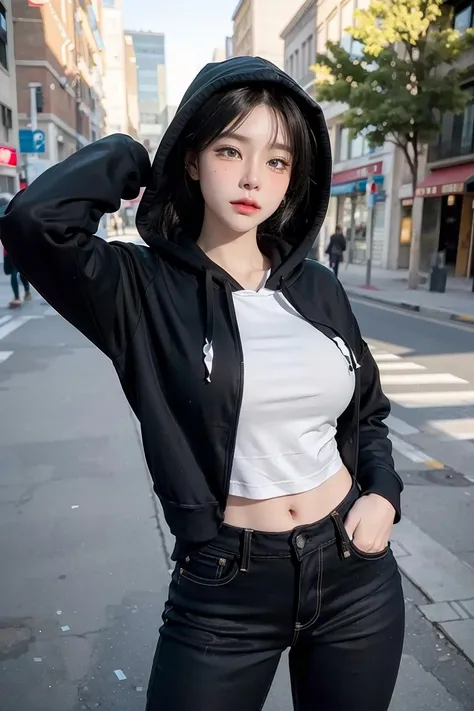 a lot of details, (slender waist), 30 years old, detailed black hair, beautiful detailed hair, super fucking beautiful, complex details beautiful and delicate eyes, perfect hands, (small breasts best quality), perfect and delicate limbs, detailed skin, best quality, ultra-detailed,
game cg,hyper detailed,fate/grand order,fate series,artoria pendragon fate,mysterious heroine x alter fate,mysterious heroine x alter second ascension fate,1girl,ahoge,bangs,bike shorts,black jacket,black shorts,black thighhighs,blonde hair,blush,braid,breasts,choker,french braid,glasses,hair between eyes,hair bun,hood,hooded jacket,jacket,long hair,long sleeves,looking at viewer,medium breasts,shirt,shorts,sidelocks,single hair bun,white shirt,yellow eyes,character focus,expressionless, full body,