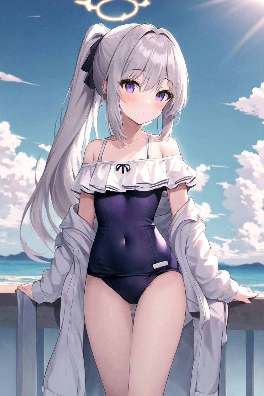 月雪ミヤコ/月雪宫子泳装 v1.0
