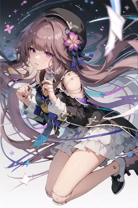 1girl, (joints:1.5), full body, universe, black shoes, floating,
<lora:herta-000036:1>