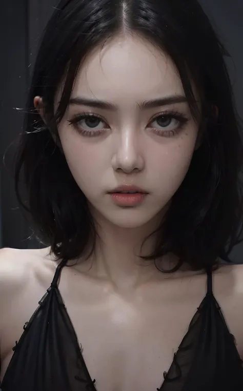 (((soft lighting, dim lit, dark scene, night, low key))),
Best quality, masterpiece, ultra high res, raw photo, beautiful and aesthetic,deep shadow, dark theme,(photorealistic:1.4),
(young beauty, sharp_eyes),