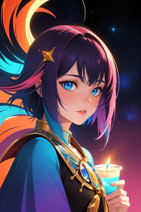 1girl, etching technique, Figurative Art, triadic colors, rpg concept art, Indirect light, Multiple layers of silhouette, Hippiepunk, High Contrast, otherworldly, Ethereal Lighting, Concept art, Marbling, Orientalism Art, White and Maroon hue, Gold Leafing, side light, batik, Pin-up, One Color, Ribbons, broad lighting, Photograph, sloppy strokes drawing, Grindhouse, Film grain, under water, key light, Watercolor With Ink Pen Outline, Gouache Art, Vivid Colors, Embossing, cinematic lighting, continuous line art, Gutai Group, CMYK Colors, gilded technique, Moonlit, Unappetizing Folded fat Sci-fi (Female Enchanter:1.3) , the Enchanter has Buzz cut with a fade hairstyle, 80s Art, Infrared, matte, Starlight, Primitivism Art, Fujicolor, silhouette, volumetric lighting, Art & Language, Warm Colors, White and Navy Blue, split lighting, Cryptidcore, Ektachrome, Swirling Violet, Candle light, Magali Villeneuve, Biopunk Art, three colors, poster art, dramatic lighting, Shock Art, Muted Colors, sloppy strokes, Accent lighting, in style of Bust of Nefertiti, Bloomcore, deep red color grading, Dota style, natural lighting, Pixabay, Computer Art, Peach and electric orange neon hue, Space and Ice, Side lighting, Gloompunk, Technicolor, Embroidery, Neon Light, "I'm waking up, I feel it in my bones."