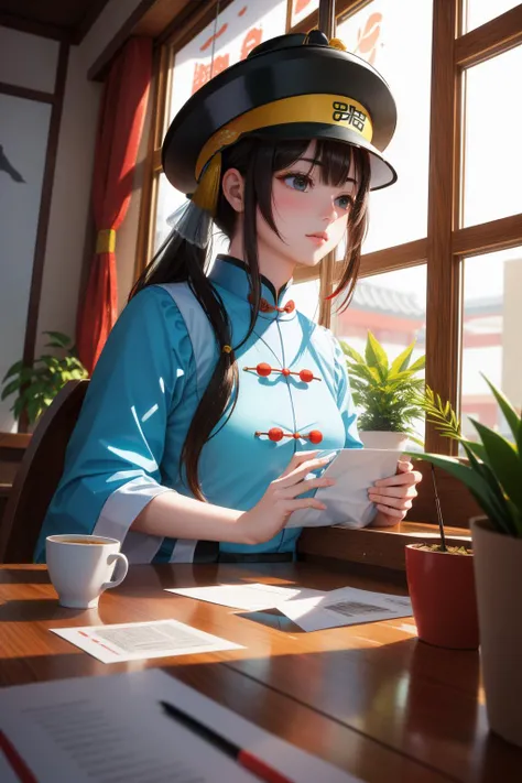 1girl, (detailed art by Cristina McAllister:1.2) and (Michael Sowa:0.9) , beautiful 3d blender render, (DayGlo pink theme:0.7) , soft focus of a Pictorial Peplum ("The Life of Confucius":1.3) , from inside of a [Dumb:Homely:1] Restaurant, warm flora and fauna, Spring, shallow depth of field, Overdetailed art, Confused, cyberdelic, Cold Lighting, L USM, Hypersaturated, moody, Double Exposure, photolab, trending on artstation, pleasant