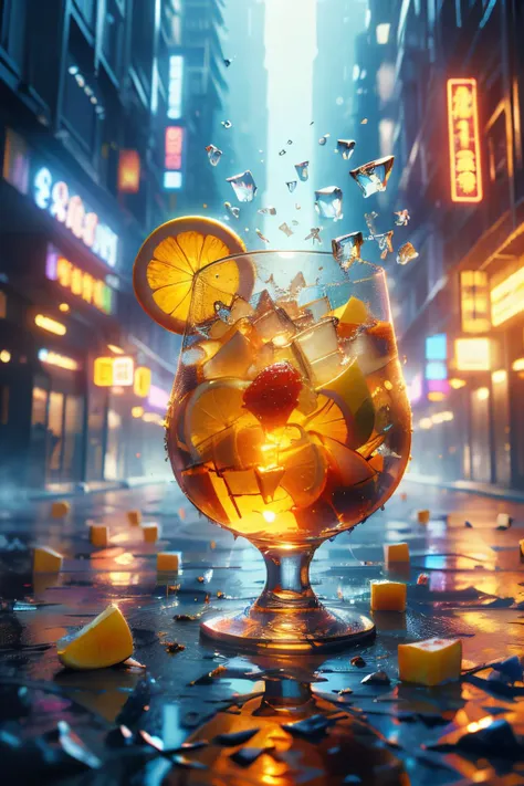 chengzhi,juice,
Best quality,masterpiece,ultra high res,<lora:20231208-1702039792303-0020:0.6>,mystical,celestial friendly,enchanted,loving,caring,generous,infinite,vibrant,intricate detail,rich vivid color,beautiful detailed complex glossy surreal background,dynamic,<lora:æå
V2:0.6>,dutch angle,zhui,falling,glass,broken, slick, infinite, radiant, immortal, brave, celestial, flowing, light, transparent, intricate, beautiful, delicate, coherent, stunning, glowing, colorful
