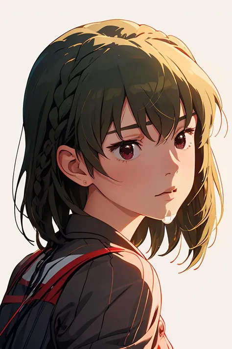 (masterpiece, best quality), 1girl, beautiful face, beautiful body, <lora:Subaru_Nagayoshi:1> subaru nagayoshi (million live), side braid