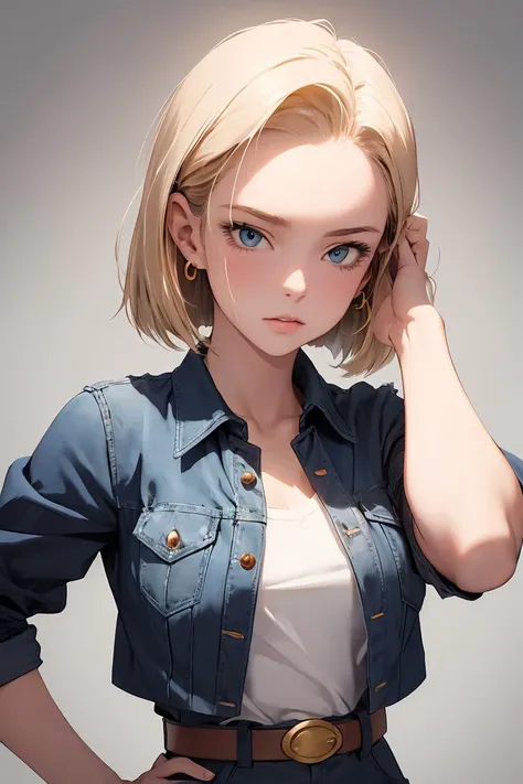 [22-year-old female],[face: round], [eyes: almond eye shape, blue color, thin and curved eyebrow shape], [Nose: Sticky shape, small hole], [Mouth: thick lip shape, Neat teeth], [Chin: Tyre chin shape, Sunken chin], [Hair: Short hairstyle, blonde color,], [Ears: Small ear shape], [skin: white skin color, Smooth skin texture], [Facial expression: smile], [Activity: Sitting on the sofa in the living room],
[Top clothes: T-shirt, brown color, plaid pattern, delicate texture, casual wear style, folded clothing design, well-maintained clothing condition]
Professional photograph of a stunning woman detailed, cinematic lightning, octane render, unreal engine, volumetrics dtx