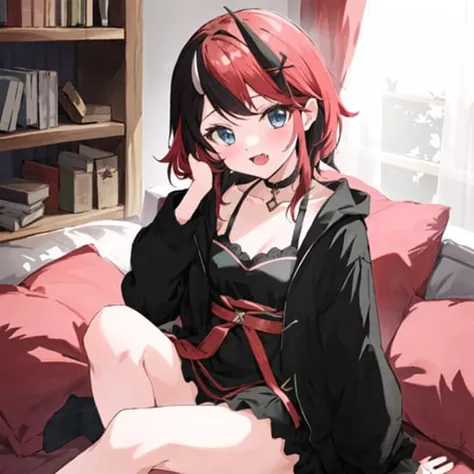 ryugasaki rene,solo,1girl,<lora:ryugasaki rene:0.7>,fang
