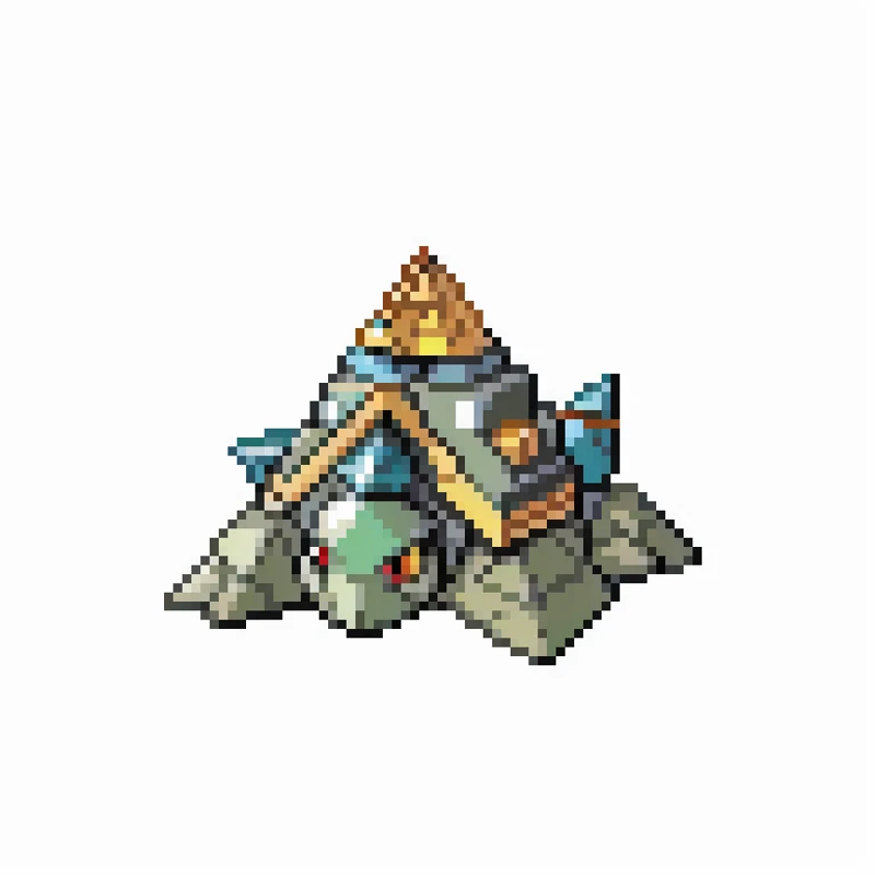 pyramid turtle, rocktype pokemon
<lora:pksp768_V1:1>