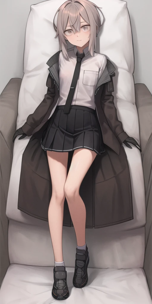 masterpiece, best quality, solo,looking at viewer,full body,grey hair
<lora:m200GirlsFrontline_v10:1> very thin,shirt, skirt