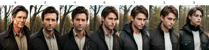 realistic photo of a man, brown hair, upper body, black jacket, outdoors, looking at viewer <lora:age_300steps:-3>