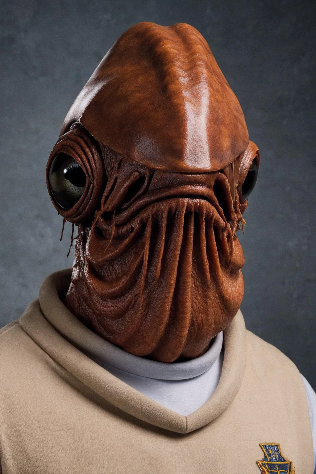 <lora:school_yearbook_photos:0.55>, school yearbook photos, background, portrait, raw photo, upper body, detailed eyes
<lora:epiNoiseoffset_v2Pynoise:1>
<lora:ARWAdmiralAckbar:1> admiralackbar,