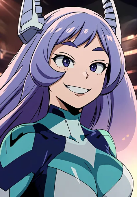 <lora:nejire_hado:0.8>, nejire_hado, (masterpiece, best quality,perfect lighting), 1girl, solo, smirk, portrait, action pose, bodysuit, headgear,