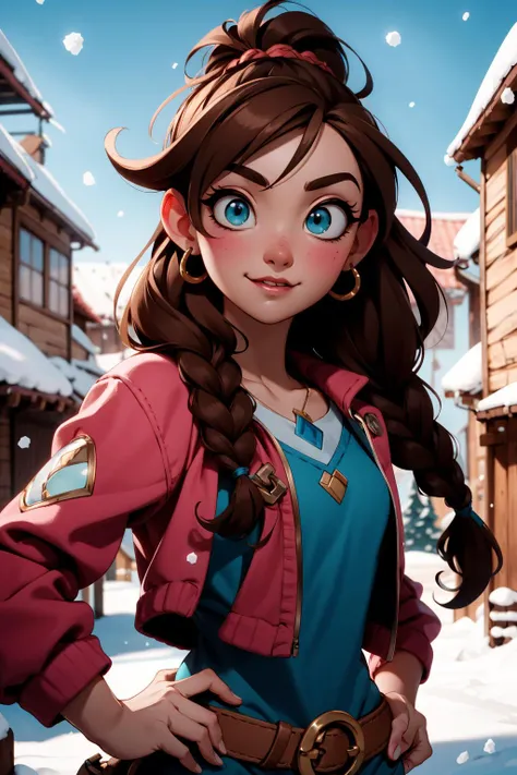 DEN_barbucci_styleMK2, 1girl, braid, aqua eyes, brown hair, villager, architecture, winter, winter clothes, country roads
masterpiece, best quality, intricate details, <lora:backlight_slider_v10:-1.5> <lora:contrast_slider_v10:3>