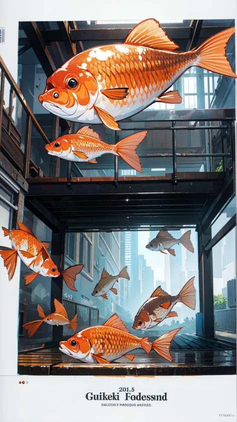 ((best quality)), ((masterpiece)),Goldfish