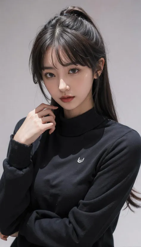1girl,moyou,Solid background,