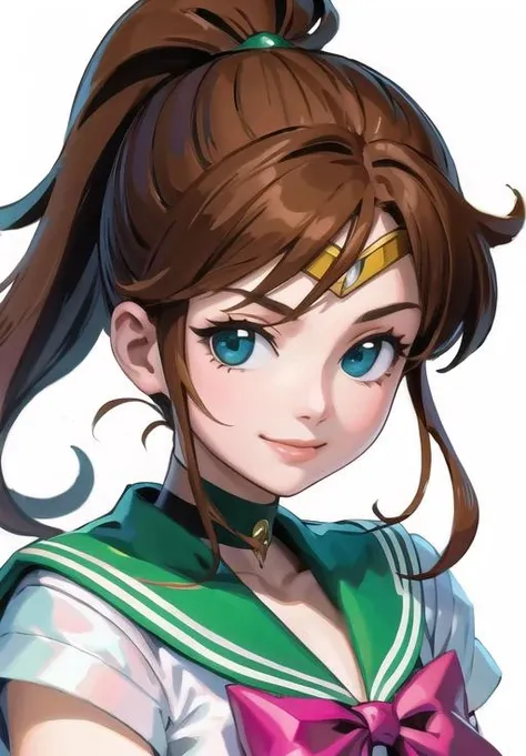 <lora:sailor_jupiter:0.8>, sailor_jupiter, smirk,, (masterpiece, best quality, detailed:1.3)