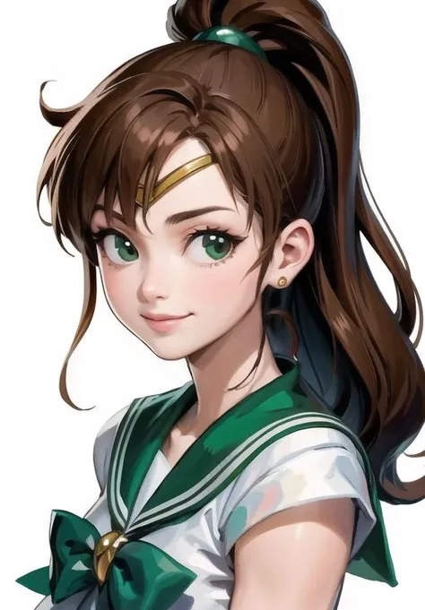 <lora:sailor_jupiter:0.8>, sailor_jupiter, smirk, portrait,, (masterpiece, best quality, detailed:1.3)