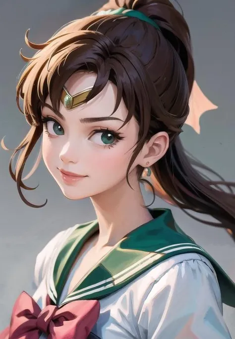 <lora:sailor_jupiter:0.8>, sailor_jupiter, smirk, portrait,, (masterpiece, best quality, detailed:1.3)