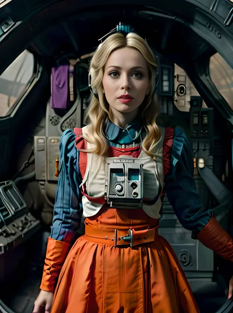 Alice from Alice in Wonderland wearing a rebel pilot suit, cockpit view, AliceWonderlandWaifu <lora:Aliceinwonderland_character:.5> <lora:RPSV3:0.5> <lora:more_details:.8>