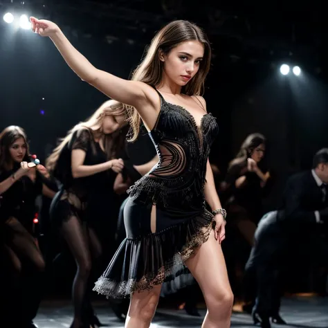 (Buenos Aires tango club, SFW, tango dress, dance shoes, dramatic makeup, dancing pose, in the club, evening:1.35) Instagram_Influencer_95_By_Stable_Yogi
Faceshot_By_stable_yogi
Humanizer_Embedding_By_Stable_Yogi
<lora:Detail Blaster By Stable Yogi:0.5>
(center_parted_long_wavy_hair)