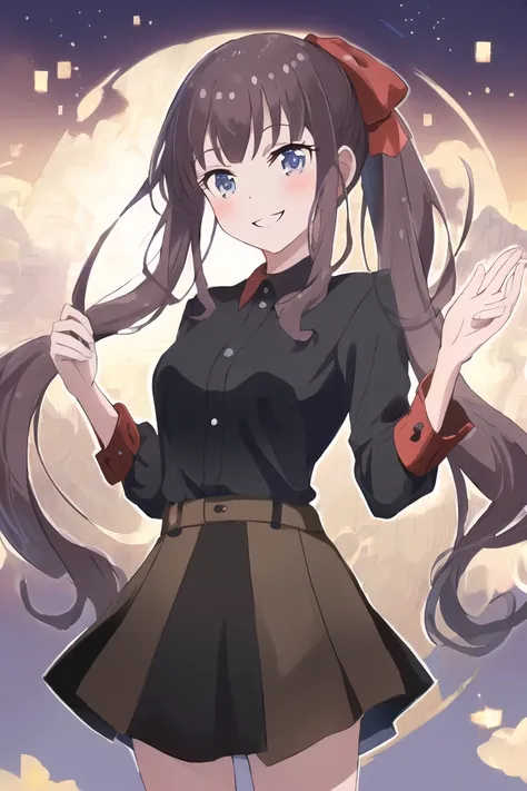 <lora:hifumi-000002:1>,((masterpiece,best quality, detailed)), ultra-detailed, detailed hair,cowboy shot, (1girl:1.2), solo,( long hair:1.3), (floating hair:1.2), (smile:1.1),medium breasts, standing,<lora:pastelMixStylizedAnime_pastelMixLoraVersion:0.8>
