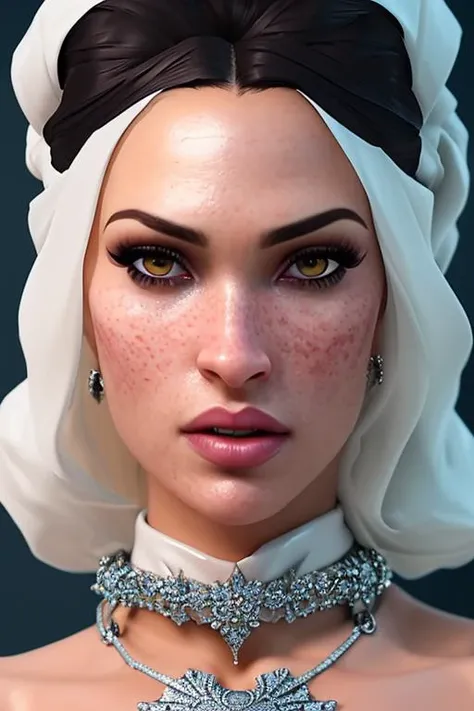high detail RAW color Photo of pale beautiful 30yo SandeeWestgateNKDK with angular face, pointed chin, feminine, large eyes, cape, realistic, symmetrical, highly detailed, harsh lighting, cinematic lighting, art by artgerm and greg rutkowski and alphonse mucha, ((tornado, sparks, embers)) quad tails, serious eyes, contrast, textured skin, cold skin pores, 45 degree, hard light, gigapixel, feet visible, flawless face, freckles, 8k resolution, beautiful, cinematic, elegant, hyperrealistic, octane render, unreal, high definition, 8k resolution, highly detailed, photo taken with Sony a7R camera, DSLR lens, cyberpunk fashion body, cyberpunk fashion, hyper-realistic, very detailed, intricate, very sexy pose, octane render, unreal engine 5, 8k, Vibrant colors, Smooth gradients, High contrast, depth of field,