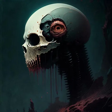 acrylic, covered in mycelium, sharp focus, sf, production cinematic character render, by artgerm, Mycelium zombie in dark fantasy style, sprouting mycelium, intricate, highly detailed, high detail, professional work, detailed image, matte painting poster, ultra high quality, ink, 2d, h. r. giger and beksinski, epic, trending on cgsociety, masterpiece, attacks from the dark, intricate artwork masterpiece, attention to detail, double exposure, otherworldly horror, golden ratio, vibrant, ominous, trending on artstation, dark colors, dark art of Zdzislaw Beksinski, high detail, atmosphere of horror and nightmare
