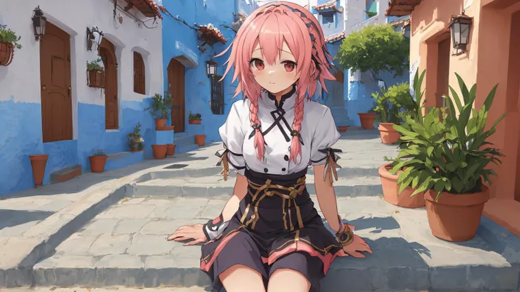 (aesthetic:0), (quality:0), (anime:0), (solo:0), (boy:0), [[braid]], [astolfo], [chefchaouen]