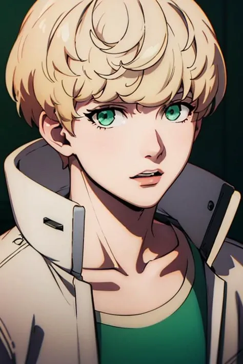 photorealistic, (4k), depth of field, (Masterpiece), (realistic skin texture), extremely detailed, intricate, hyper detailed, high resolution, professional photography, , depth of field, sharp detail, best quality, looking at viewer, 1boy, solo, male focus, <lora:michael_synduality_noir:0.98>, michael_synduality_noir, blonde hair, green eyes, short hair, graduation costume, The Kingdom of the Unicorn,