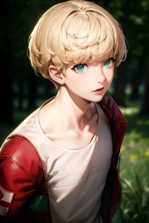 photorealistic, (4k), depth of field, (Masterpiece), (realistic skin texture), extremely detailed, intricate, hyper detailed, high resolution, professional photography, bokeh, depth of field, sharp detail, best quality, , 1boy, solo, male focus, <lora:michael_synduality_noir:0.94>, michael_synduality_noir, blonde hair, green eyes, , , , , High resolution