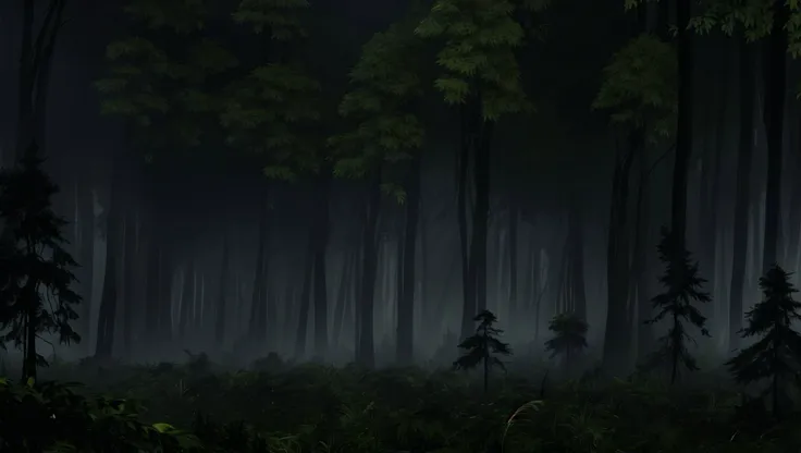 <lora:vn_bg:1> vn_bg, no humans, 
Dark Forest: The camera pans over a dense forest, shrouded in mist and darkness. The trees loom overhead like giants, and the only sound is the rustling of leaves and the occasional hoot of an owl.