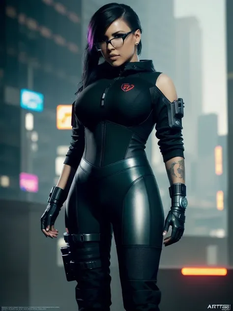 EvaAngelina768, cyberpunk suit,  advanced technology and sleek design suit, photography, trending on artstation, sharp focus, studio photo, intricate details, highly detailed, by greg rutkowski    <lora:EvaAngelina768:0.7>