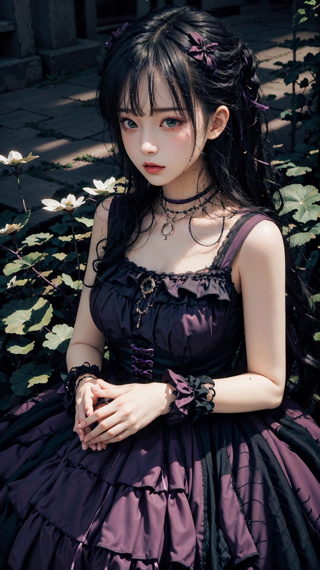 【东皇太一】Dress No.7 Purple Dress Dress No.7 V2.4 dhty