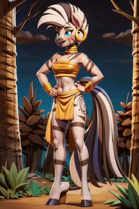 masterpiece, best quality, ultra-detailed, illustration, epic lighting, cinematic composition, (sharp:1.1), 2d, anime, ankha AnimalCrossingnkha:1.05, beautiful, (yellow skin:1.3), (furry, furry female, animal feet:1.2), (striped cat tail:1.1), cat ears, (short blue hair:1.1), bangs, (purple eyes, glowing eyes:1.1), focus on the eyes, white dress, barefoot, (half-closed eyes:1.1), tired, frown, (standing, crossed arms, legs apart:1.1), full body, looking at viewer, facing viewer, looking down, from below, gradient background, (8k:1.1),
