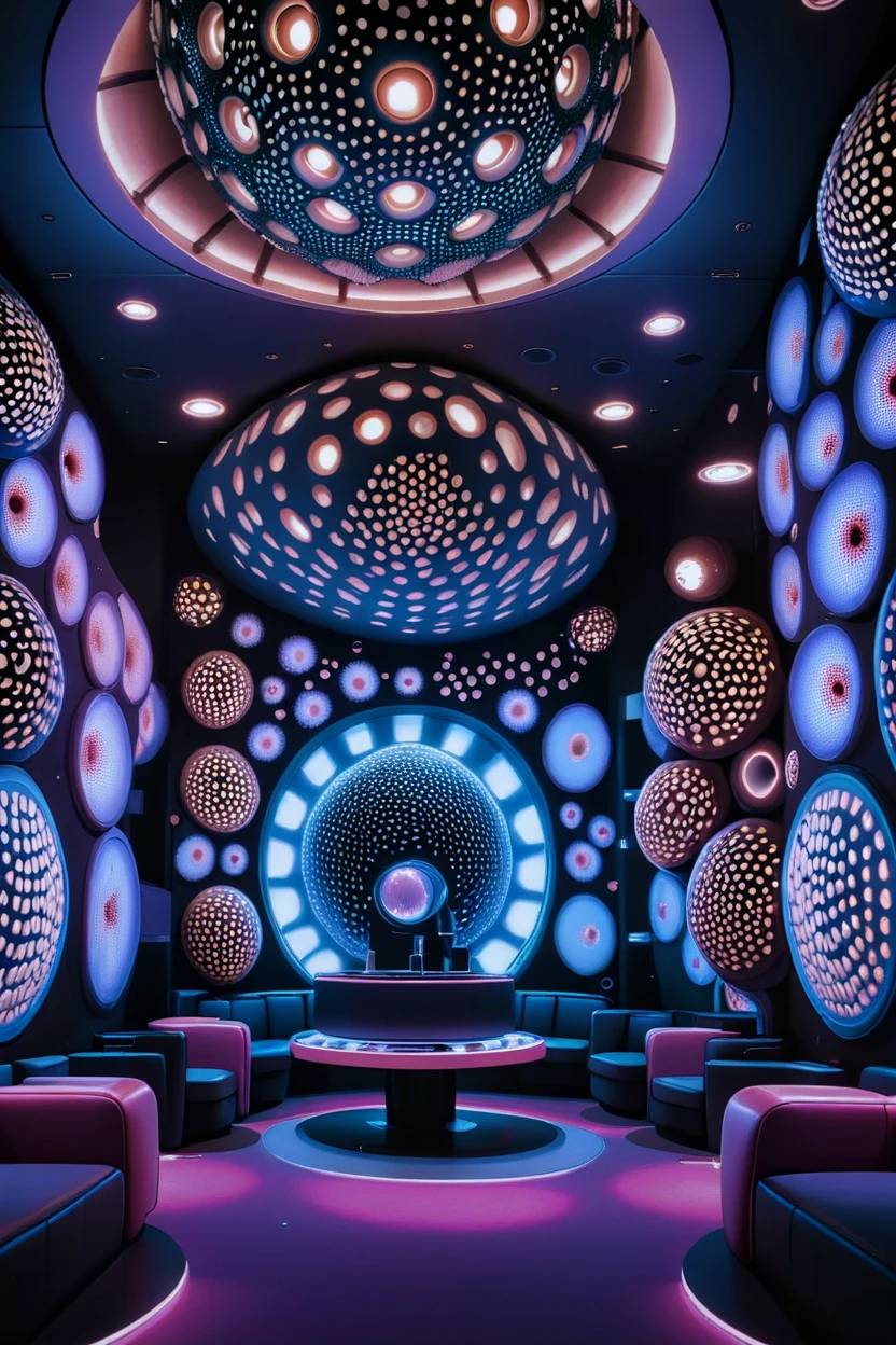 trypophobia, brightly lit interior, in a Spacious club<lora:EnvyTrypophobiaXL01:1>